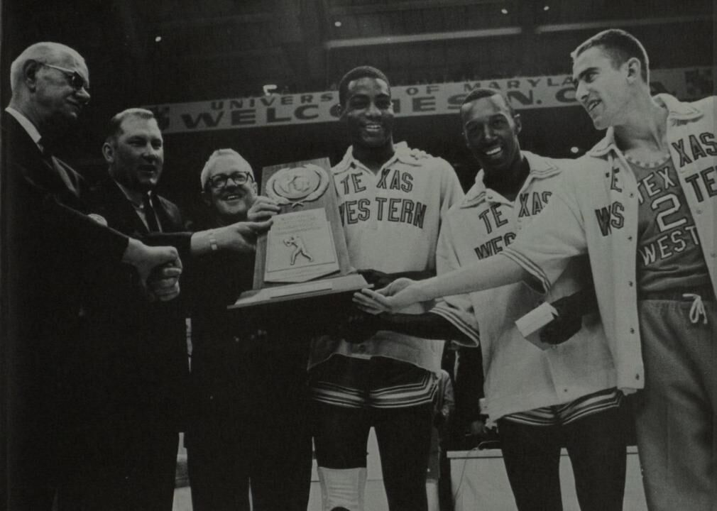 1966:Texas Western’s all-Black starting five